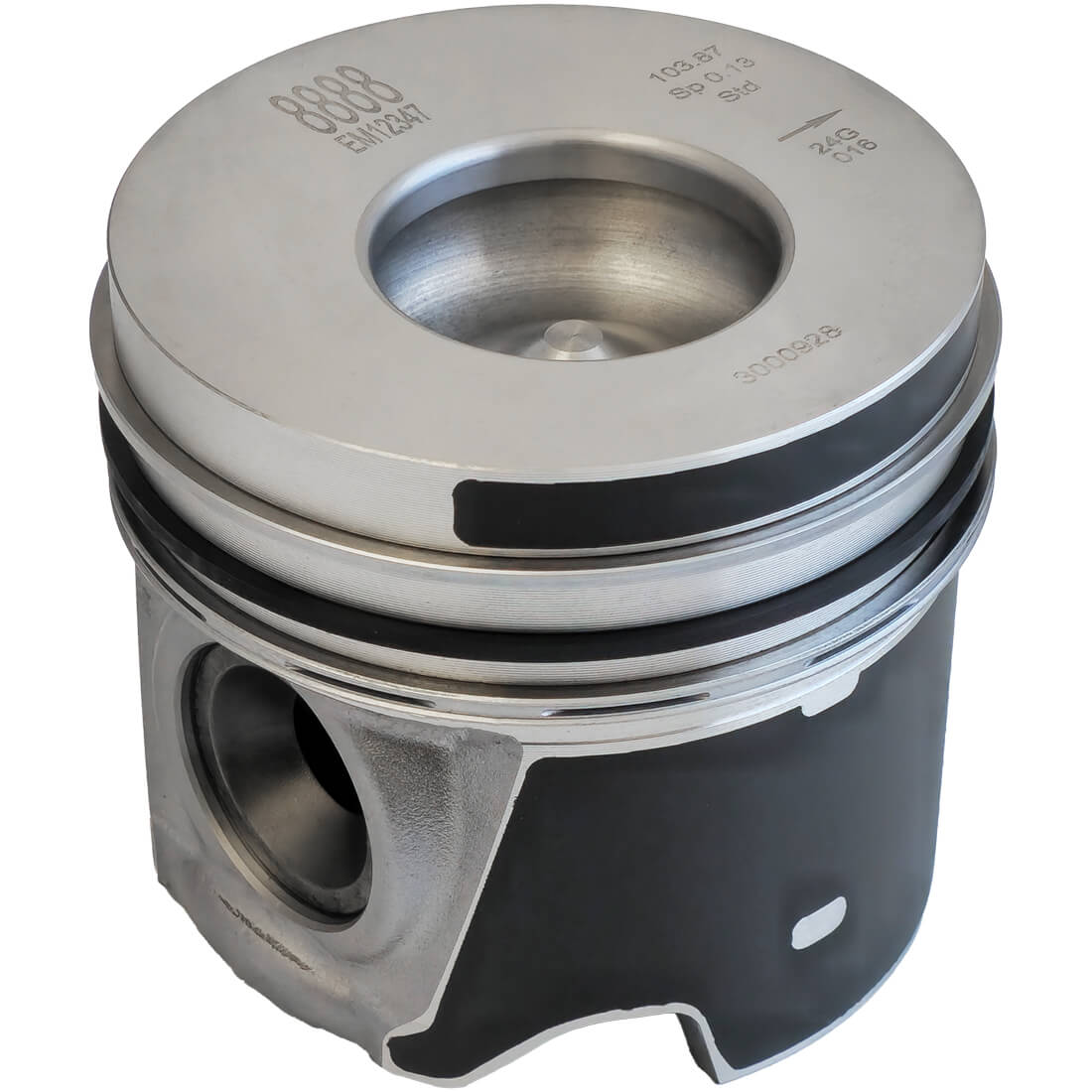 Piston complet STD FORD Nef 45